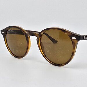 Ray-Ban RB2180 710/83 Light Havana Frame Polarized B-15 Brown Lens Sunglasses